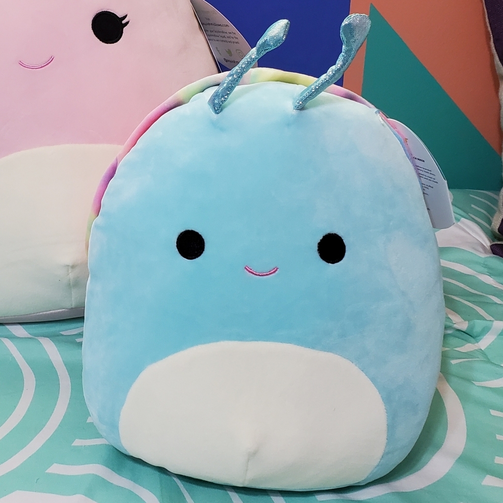 Sold - Squishmallow - 11" Sid the snail